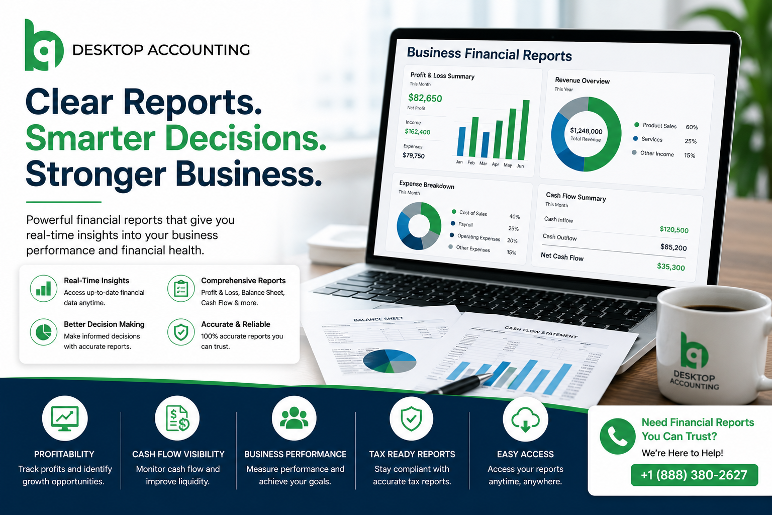 QuickBooks Desktop Business Financial Reports
