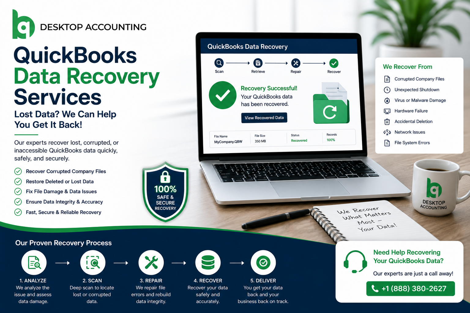QuickBooks Data Recovery Services