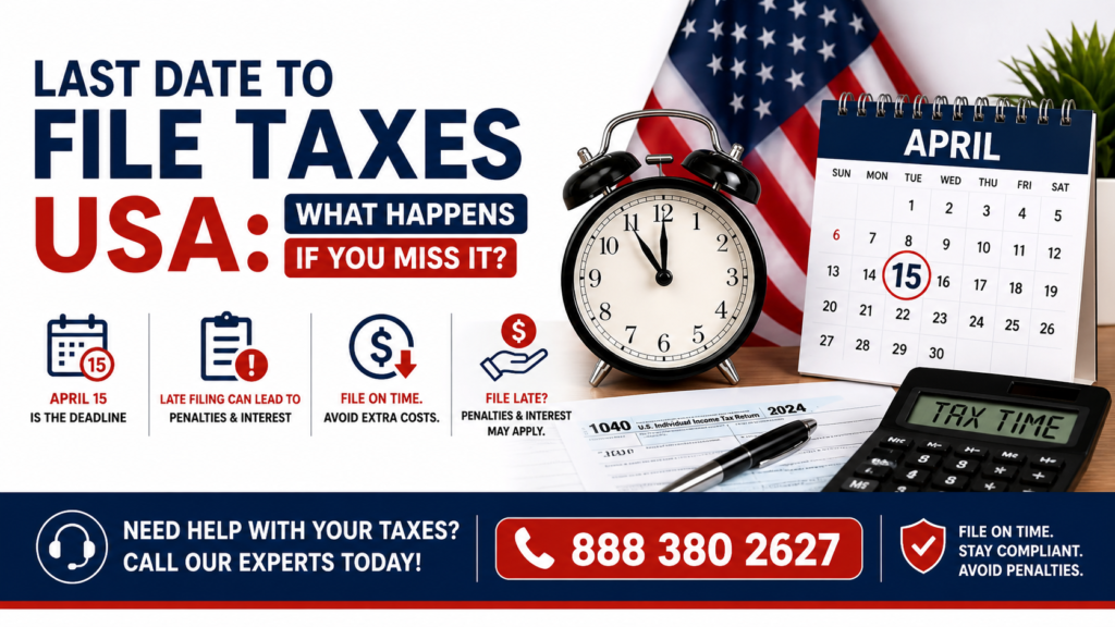 last date to file taxes USA