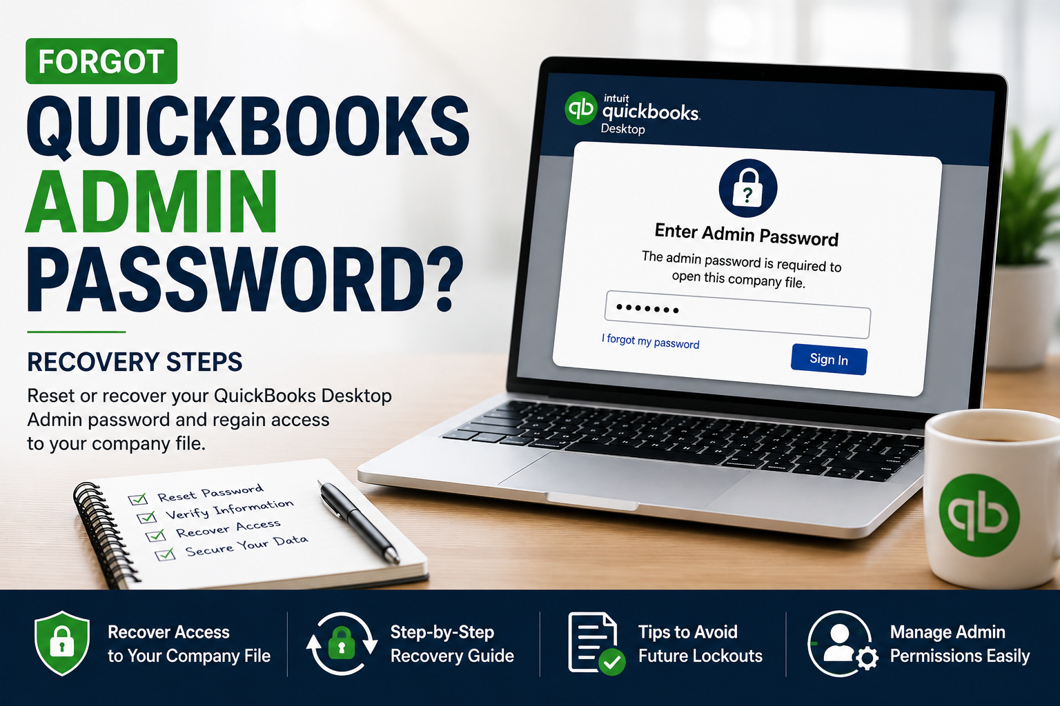 Quickbooks Admin Password Recovery Article