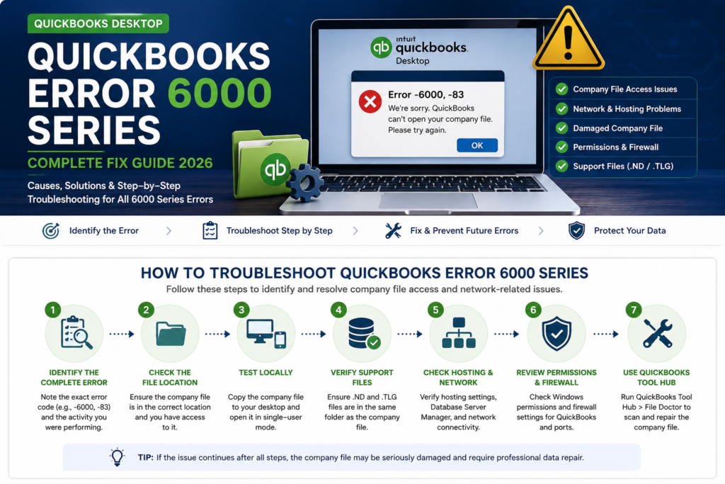 Quickbooks Error 6000 Series Complete Guide Article