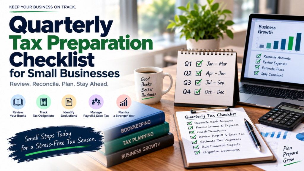 Quarterly Tax Preparation Checklist Article