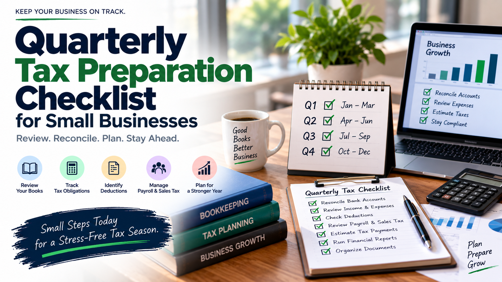 Quarterly Tax Preparation Checklist Article