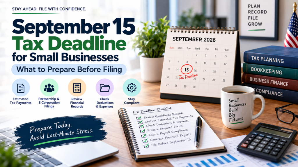 September 15 Tax Deadline For Small Businesses Blog