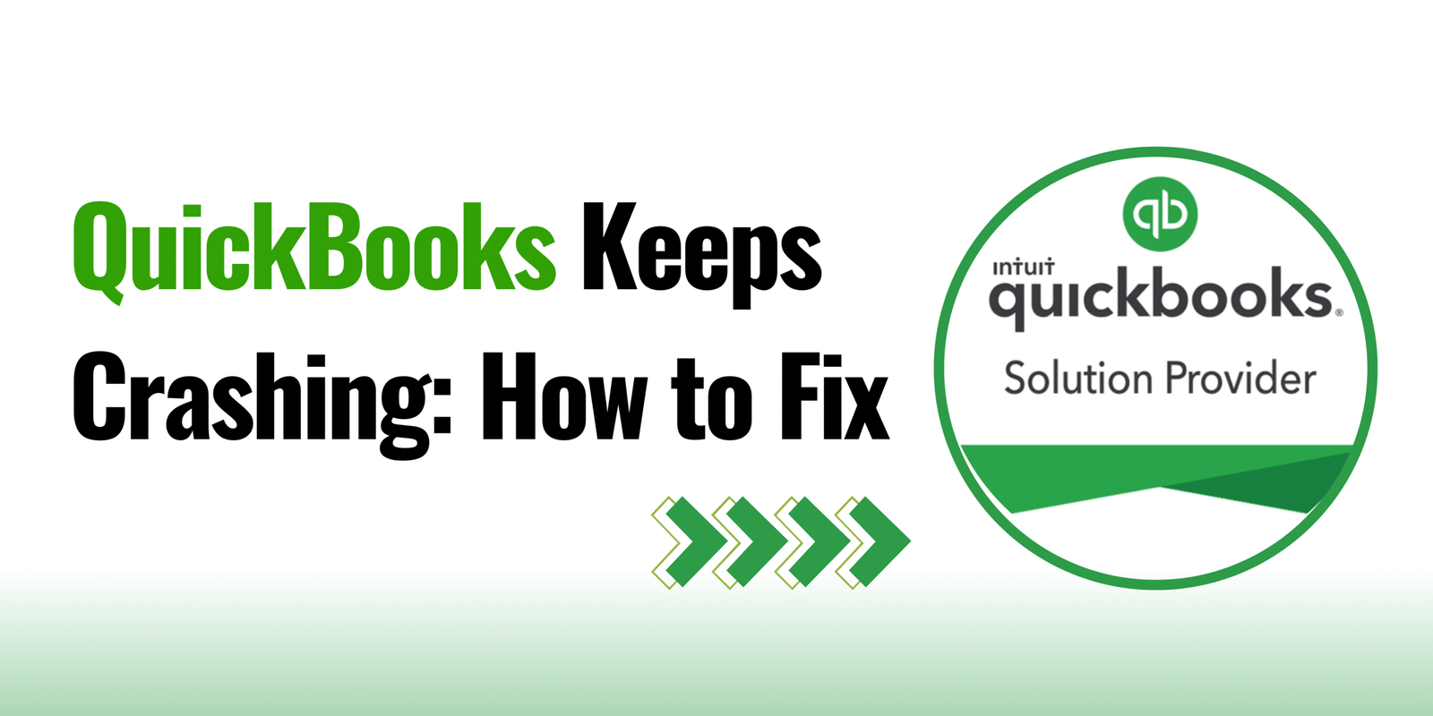 QuickBooks Keeps Crashing