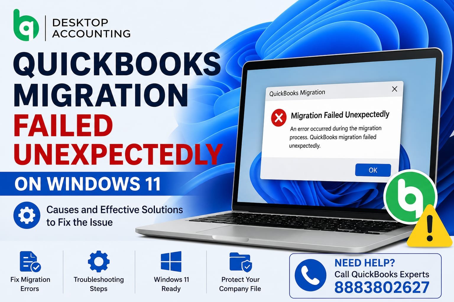quickbooks migration failed unexpectedly windows 11